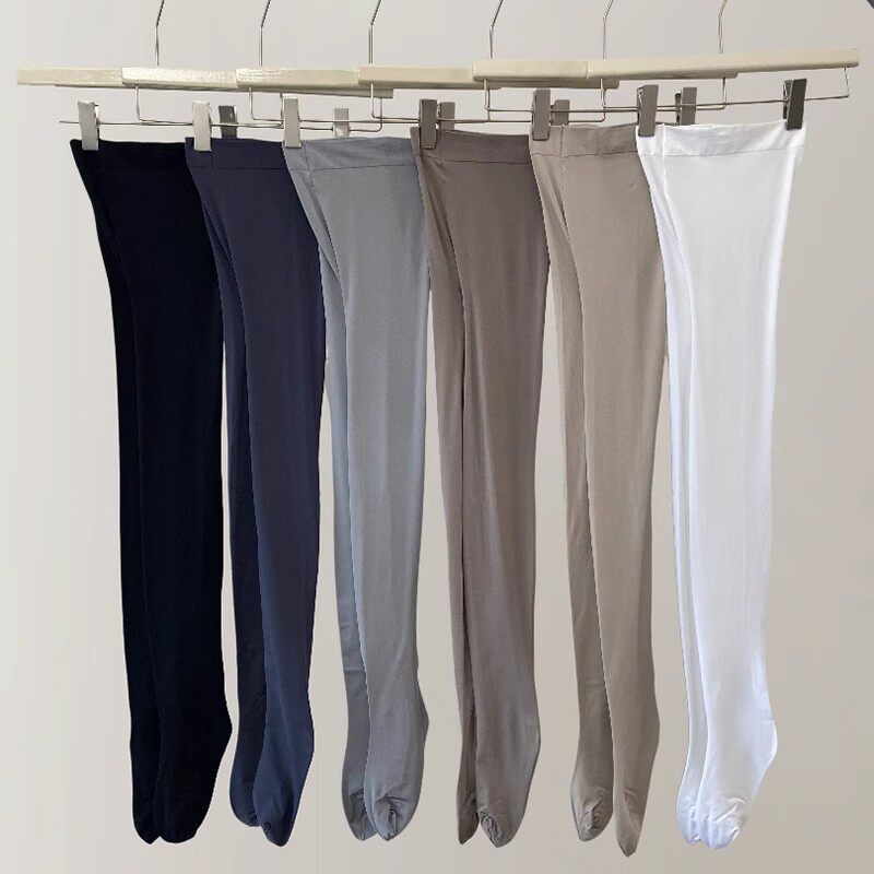 JA春季带脚型不勒脚 80D哑光天鹅绒细腻丝滑显瘦丝袜打底连裤袜子