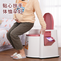 孕妇马桶坐便器可移动家用老人成人简易老年人便携式蹲便凳厕所椅