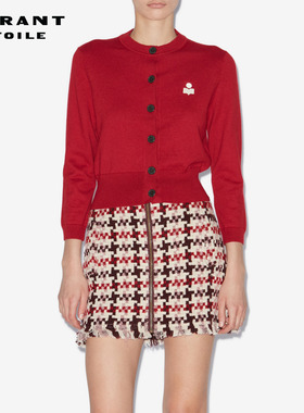 MARANT ETOILE2025 NEWTON红色开衫女