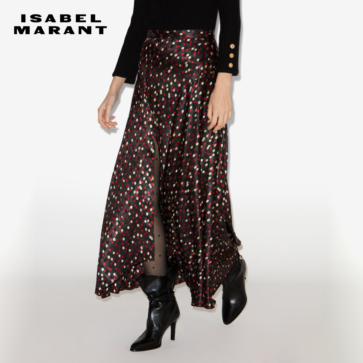 ISABEL MARANT2025秋冬新款SAKURA女式长裙