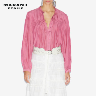 纯色风琴褶衬衫 DOROTHE法式 女 ETOILE MARANT