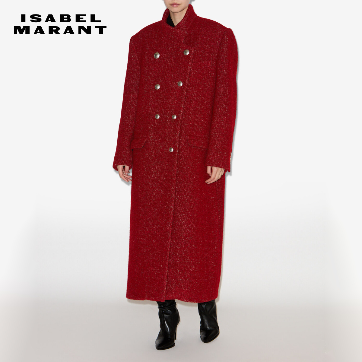 ISABEL MARANT2025秋冬新款GIUSA女式大衣女