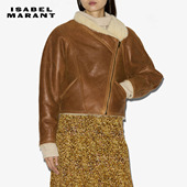 ISABEL MARANT2025早秋新款 BLONDINE羊毛皮夹克女