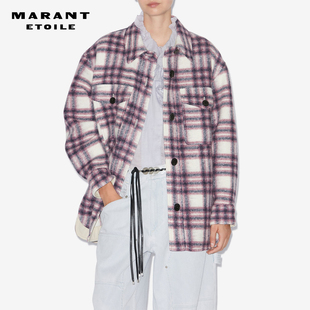 HAVEN法式 ETOILE 胶囊系列 格纹大衣外套女 MARANT