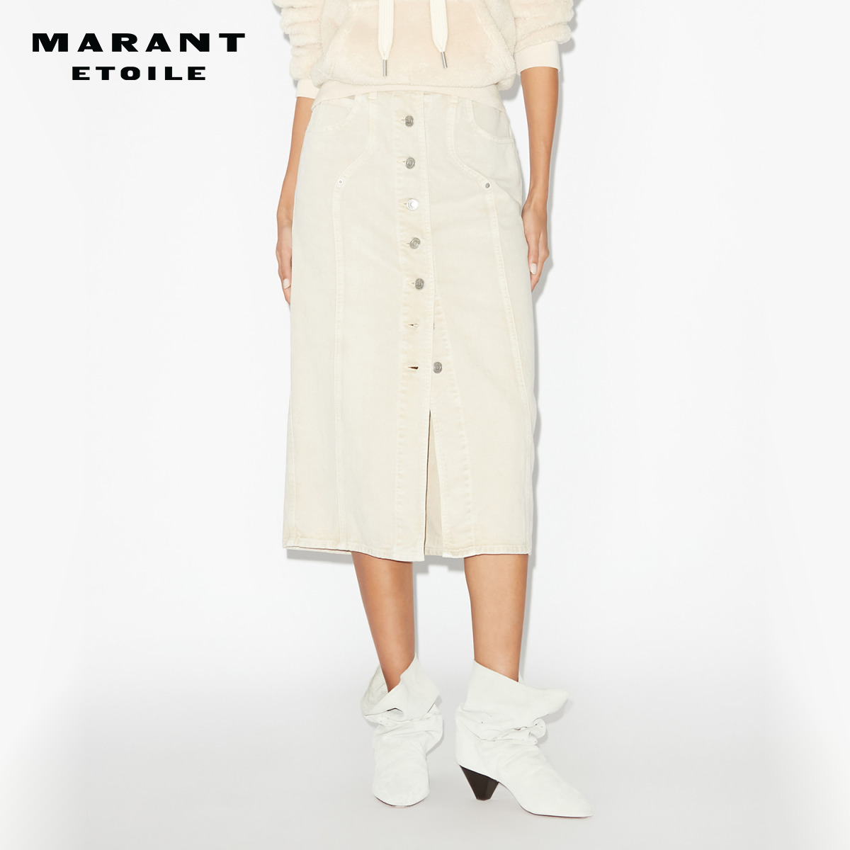 早春牛仔半身裙ISABELMARANT