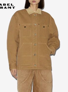 ISABEL MARANT2025早秋新款NINON 棉质工作服夹克女