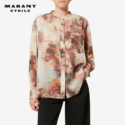 MARANT ETOILE2026早春新款MEXIKA 印花棉质罩衫