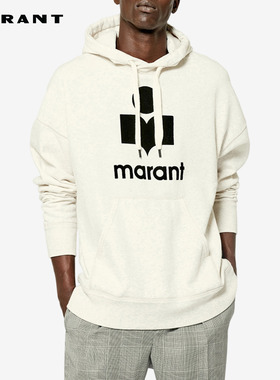 ISABEL MARANT HOMME经典系列MILEY宽松连帽抽绳卫衣男