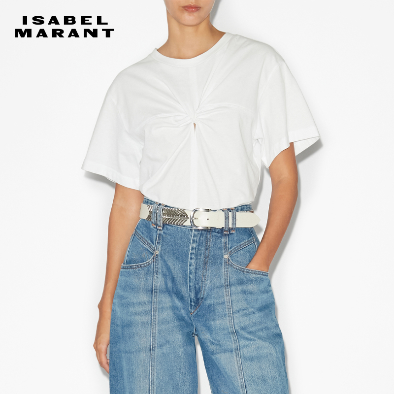 ISABEL MARANT ZURIA纯色简约短袖T恤女