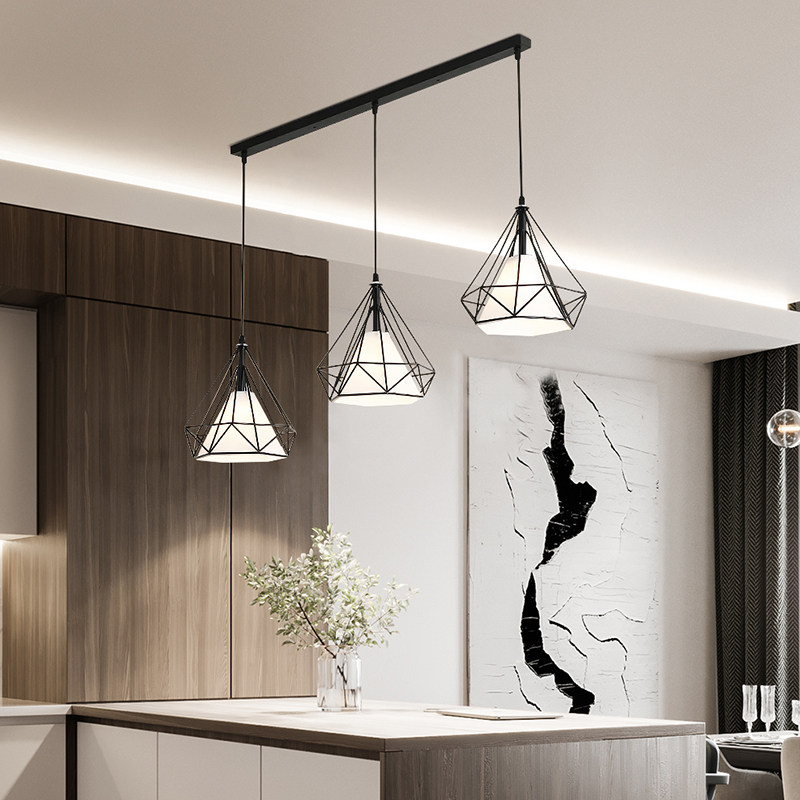 Northern Europe lamps and lanterns Restaurant a chandelier originality personality Diamond Light Modern minimalist Industrial wind Dining room Bar table lampin the Decoration main material , Lamps , 吊灯(新增), 餐厅吊灯 category - from Buy2taobao.com to provide professional Taobao agent buy service