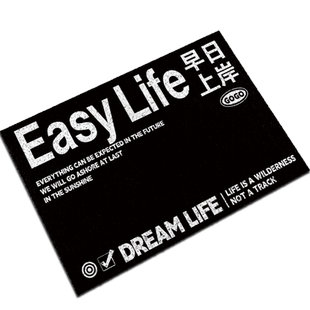 地垫四季通用入门地垫免洗可擦早日上岸丝圈地垫耐磨入户门内地垫