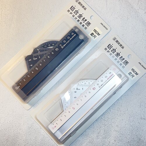 晨光优品三角板尺子测量arln0459
