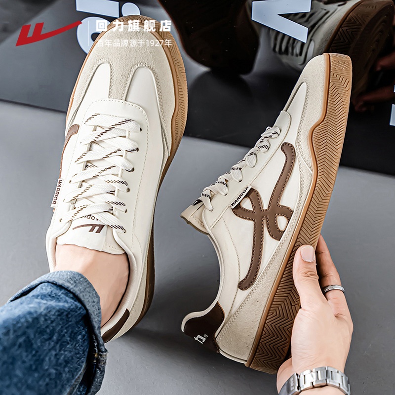 回力旗舰店德训鞋男款帆布鞋