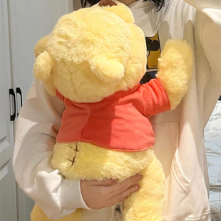 噗噗小熊维尼抱枕毛绒玩具维尼熊公仔布娃娃女生睡觉玩偶生日礼物