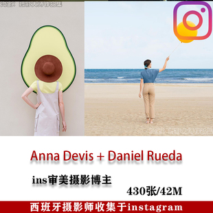 INS摄影博主 Anna Devís Daniel Rueda 高级审美 摄影作品素材