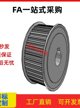 HTPM36S5M250-A-N10/12/14/15/16 /20替代米思米同步皮带轮