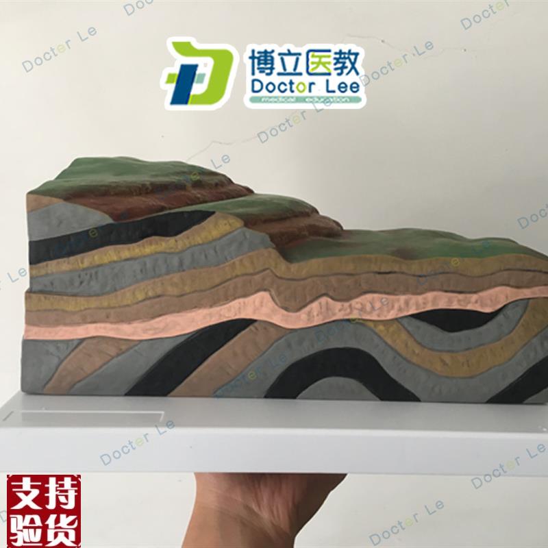 地层结构模型教学地理模型地表L模型教学演示模型