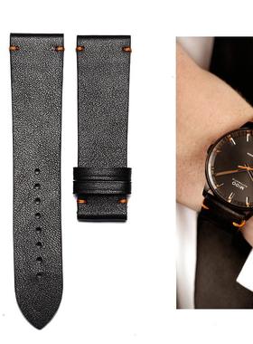 原厂代用表带美度指挥官M021.626专用手表带真皮表带牛皮M021