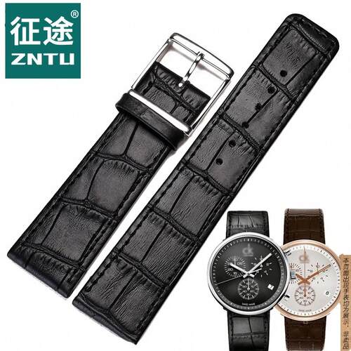 原厂代用CK表带K2N281C1/K2N281C6/K2N286G6专用真皮手表带男