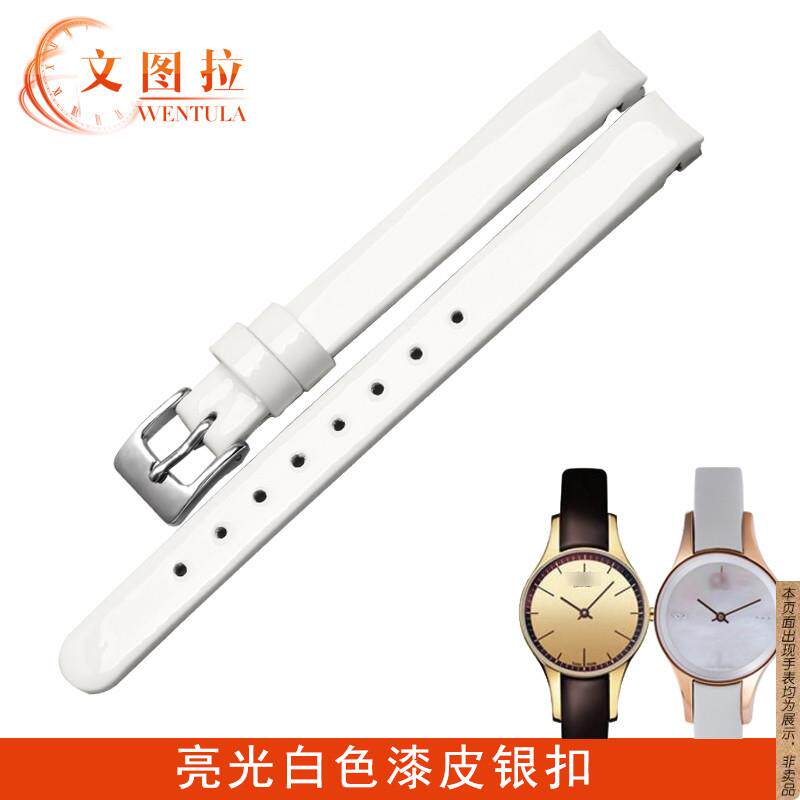 原厂代用真皮表带CK表带K4323209/K43236女皮带手表带10MM胶头