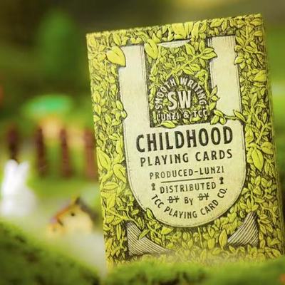 tcc扑克ROOM52 伦子手绘复古限量花切扑克牌 smooth writing纸牌