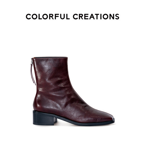 瘦瘦靴colorful韩版真皮高级感