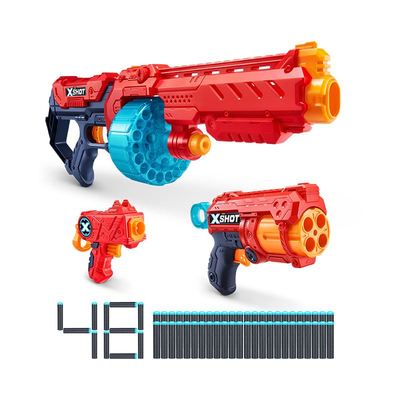 ZURU2022新款X特攻非凡系列多组合套装发射器48发弹软弹枪礼物