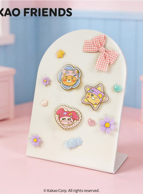 kakaofriends萌趣可爱金属冰箱贴Y2K风格装饰Ryan指尖旋转陀螺