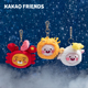 KAKAO FRIENDS 十二星座钥匙扣Apeach挂件可爱玩偶挂饰公仔Ryan