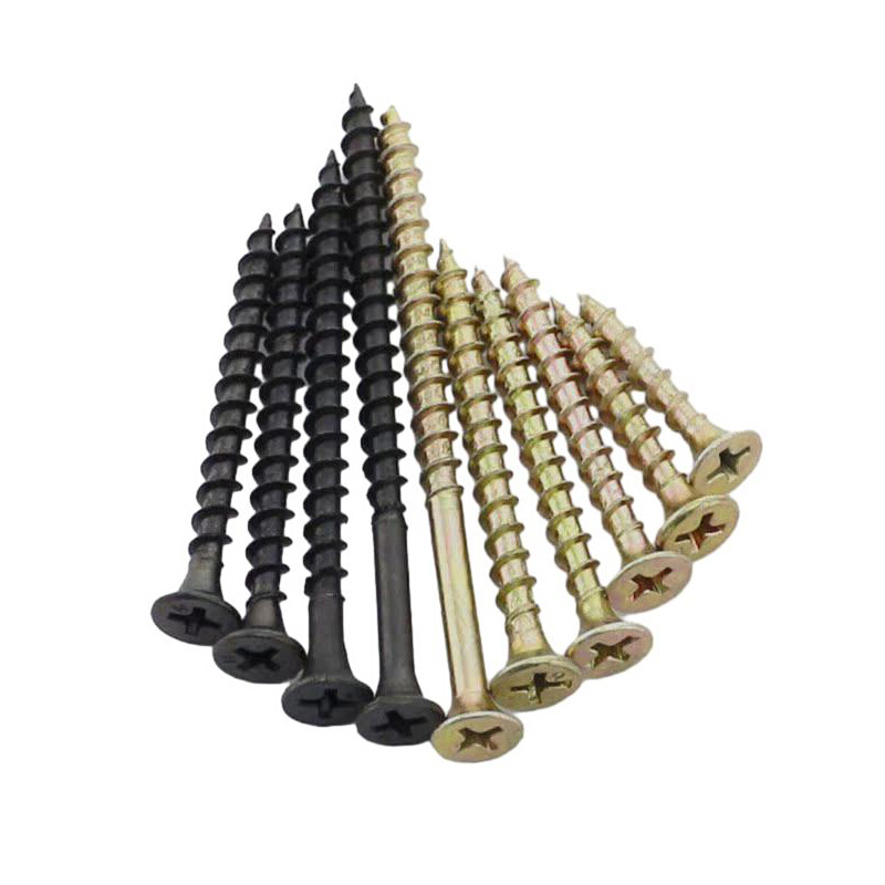 木锈钢平牙螺丝自攻螺丝粗头快速沉牙螺钉头十字镀锌钉