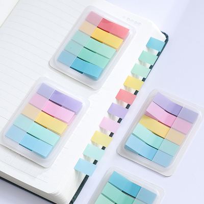 100Sheets/Pack Colorful Fluorescence Index Sticky Notes