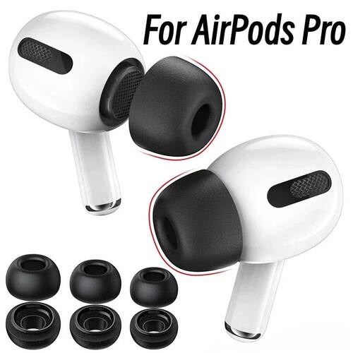 1-3Pairs for AirPodsPro Memory Foam Ear Tip Noise Reduction