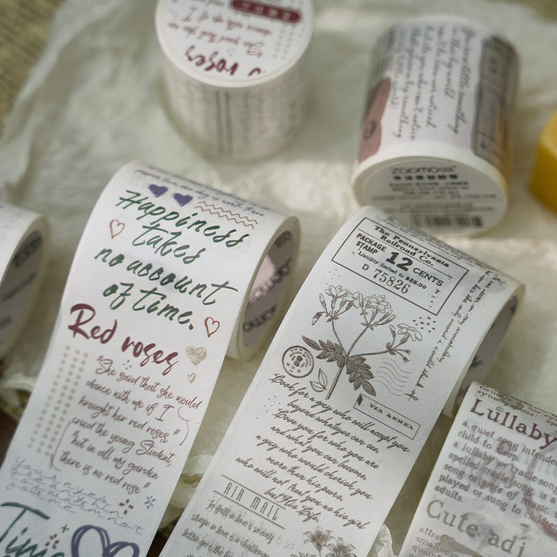 2023 New 45mm*3m Decor Scrapbooking Washi Tapes School