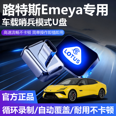 适用于路特斯Emeya哨兵录制硬盘U盘行车记录仪汽车用品车载优盘