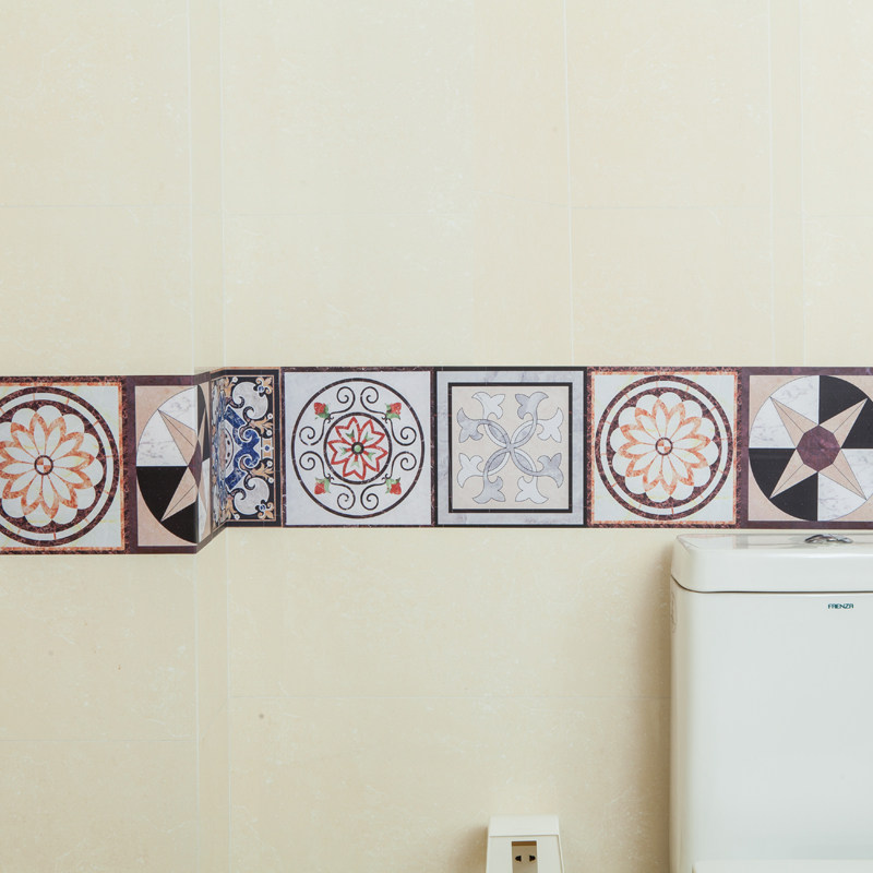 Waistline Sticker TOILET Shower Room autohesion Frame lace waterproof thickening ceramic tile Wall stickers To fake something antique decorate Stickerin the Home accessories , Stickers , Ceramic tile/Glass Sticker  category - from Buy2taobao.com to provide professional Taobao agent buy service