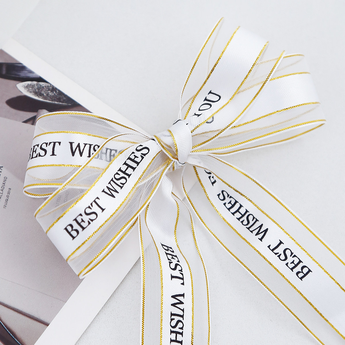 槿丛 中缎边纱金边英文丝带手工diy蝴蝶结礼物缎带鲜花蛋糕彩带,鲜花速递/花卉仿真/绿植园艺,花艺缎带,淘宝优惠券,粉丝福利购,淘宝优惠卷