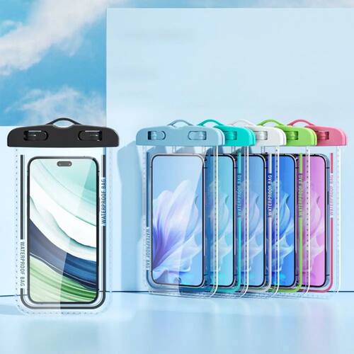 Transparent Waterproof Phone Pouch Case IPX8 Water Proof