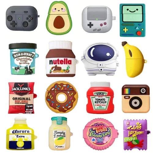3D Cute Cartoon Gamepad Candy Bluetooth Earphone Case For