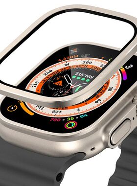 2024 Metal Aluminum Alloy Case for Apple Watch Ultra 49mm Screen