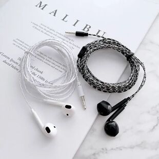 1Pcs 2m/3m Cable Length Wired Headset Monitoring Recording