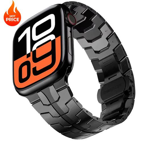 Stainless Steel Band for Apple Watch Ultra 2 49mm 46mm 44mm