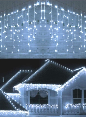 5M Waterproof Outdoor Christmas Light Droop 0.4-0.6m Led Cu