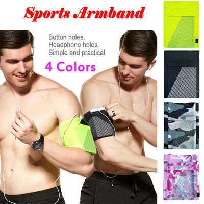 Sports Arm Band Mobile Phone Holder Bag Running Jogging Gym