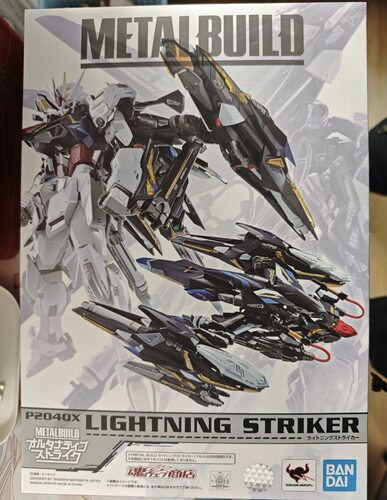 全新现货 万代 魂限定 METAL BUILD MB 强袭高达 闪电背包 正品