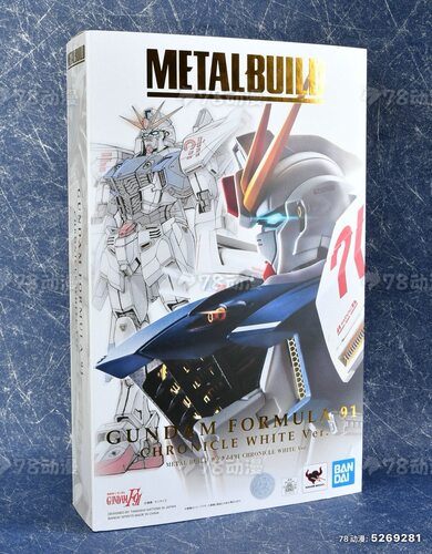 现货万代METAL BUILD高达F91全武装 CHRONICLE WHITE白色编年史MB
