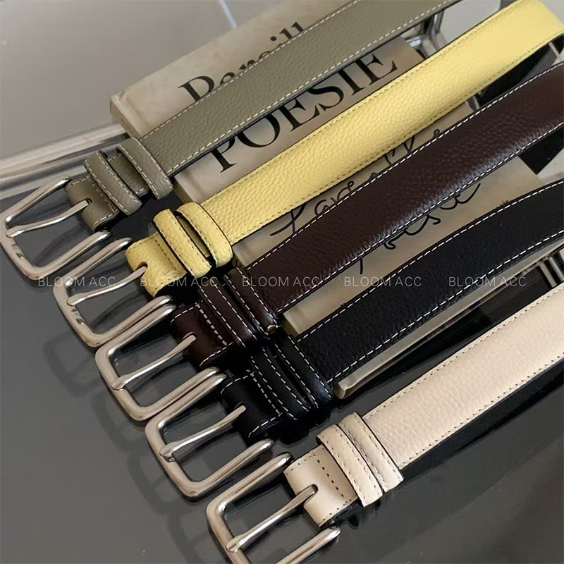 质感满分荔枝纹头层牛皮真皮皮带高级感经典休闲日常百搭裤带腰带