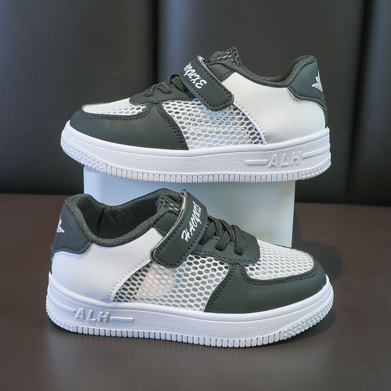 镂空男童夏季透气网面网鞋儿童板鞋新款春秋超轻薄中大童运动鞋