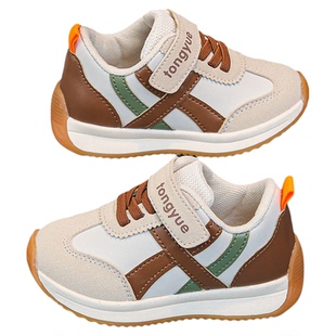 儿童鞋子3到6岁男童休闲鞋阿甘鞋春秋软底2025防滑新款女童运动鞋