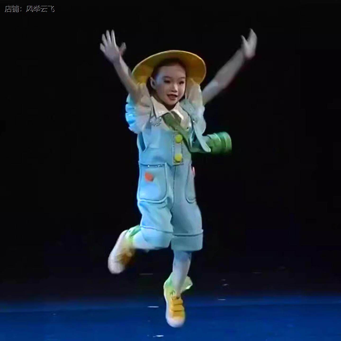 我去上学校演出服六一儿