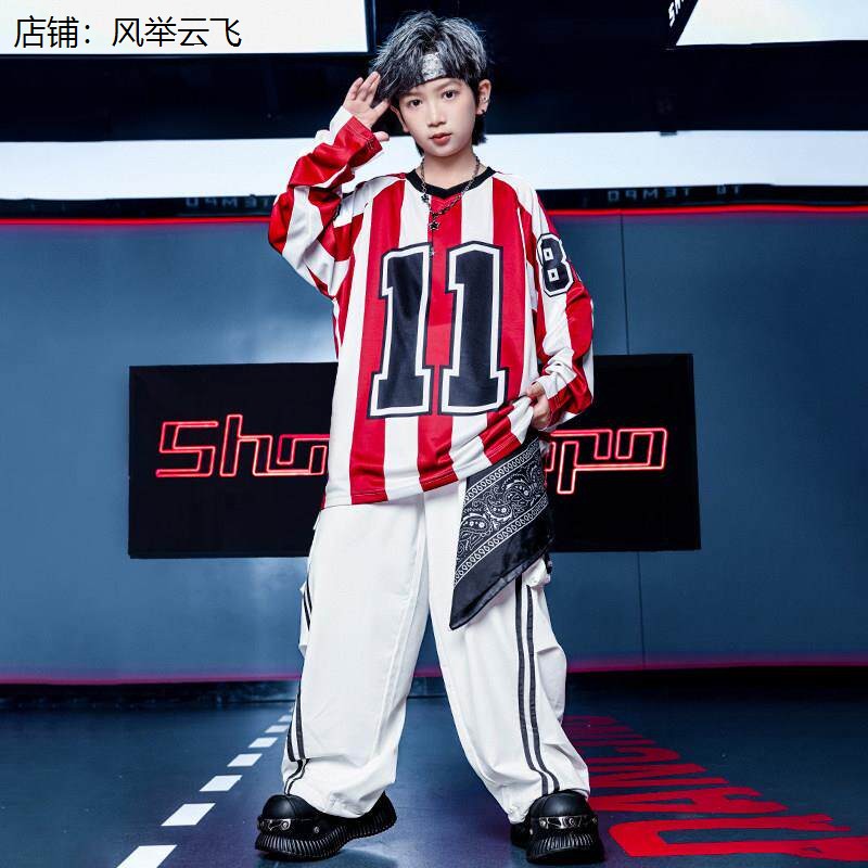 儿童演出服hiphop街舞童